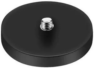 Magnetic Suction Bracket Base 1/4 Inch Screw Thread Hole Action Camera Holder Camera Photography Accessories Rich