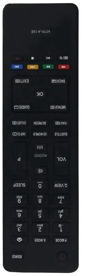HTR-A18E Remote Control Replacement for Haier TV Television LE42K5000A LE55K5000A LE39M600SF LE46M600SF LE50M600SF HTR-A18E Remote Control Replacement for Haier TV Television LE42K5000A LE55K5000A LE39M600SF LE46M600SF LE50M600SF