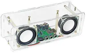 DIY Kit Stereo Amplifier Board Bluetooth Speaker 2-Channel Assembly Welding Practice Part Electronic Products With Shell DIY Kit Stereo Amplifier Board Bluetooth Speaker 2-Channel Assembly Welding Practice Part Electronic Products With Shell