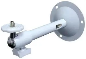 Surveillance Camera Bracket Small Universal Camera Base Boom Bracket Type I Short Bracket Aluminum Alloy White Paint