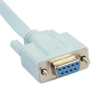 FOR USB Console Cable RJ45 Cat5 Ethernet To Rs232 DB9 COM Port Serial Female Rollover Routers Network Adapter Cable 1.8M