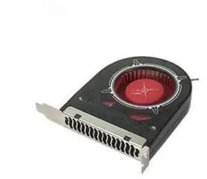 FOR 1PCS FOX-1 PC Computer Chassis Case Heat Sink PCI Cooler Cooling Fan Radiator Blower 2200RPM 2Pin IDE Molex Power