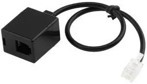 FOR RJ9 4P4C Male to Double Female Port Con tor Headset Adapter Extension Cable Phone Adapter Cable Phone Extension Cord