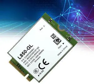 Aomoproing 2.4G 5G For Fibocom 4G Module M. 2 Wifi Card Universal Version L850-GL WWAN Card Not For