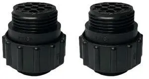 Aomoproing  Amp 206708-1 SKT Connector, 9 Position, Straight, Cable Mount, 9 Terminal, 1 Port(2 Pieces)