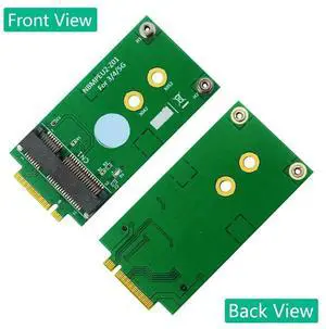 Aomoproing 2X NGFF M.2 B Key Interface To Mini PCI-E MPCIE Wireless Adapter Card For 5G 4G 3G LTE GSM Module NO NANO SIM Card