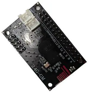 Aomoproing 2.4G Wireless 2 Players Arcade USB Arcade Zero Delay Joystick Encoder PCB Board For Diy Arcade Game Console Parts