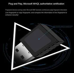 Aomoproing 2X Mini USB Fingerprint Reader Module Device USB Fingerprint Reader For 10 11 Hello Biometrics Security Key Aomoproing 2X Mini USB Fingerprint Reader Module Device USB Fingerprint Reader For 10 11 Hello Biometrics Security Key