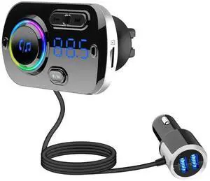 Aomoproing Bluetooth Car Mp3 Player Automotive Electronic Card Mp3 Car Bluetooth Receiver Mp3 BC49BQ 12-24 (V)