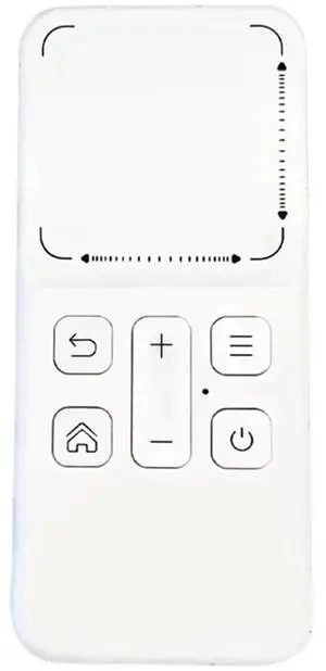 Aomoproing Air 2 Phone Remote Control With Bluetooth On-Screen Pointer Touchpad For For Phone Computer For Device White