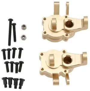 Aomoproing RC Car Upgrade Brass Front Steering Cup Kit For MJX H8H 1/10 YK4102 YK4103 YK4104 YK4106 YK4082 RC Car Upgrade Part
