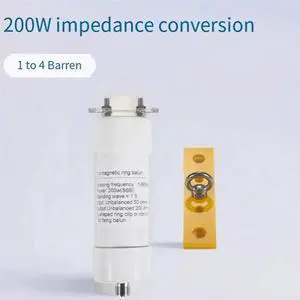 Aomoproing For Windom HAM Shortwave Antenna 1:4 Barron 200W Impedance Converter Winton Antenna 50 To 200
