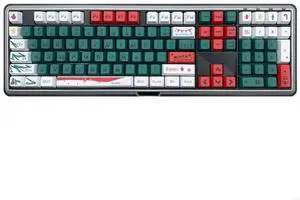 Aomoproing Christmas Theme 123 Keys OEM Keycap Mechanical Keyboard Keycaps For MX Switches Keys Caps for Holiday