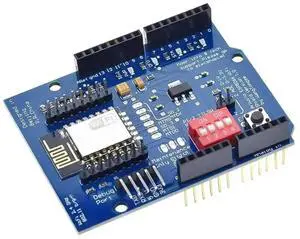 Aomoproing Shield ESP-12E Development Board Serial Port Wireless Expansion Board For UNO R3 Aomoproing Shield ESP-12E Development Board Serial Port Wireless Expansion Board For UNO R3
