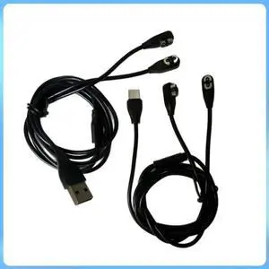 FOR 2PCS/LOT 2IN1 1m Charging Cable for OpenSwim Pro s710 as800 Headphones cord