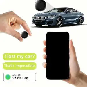Aomoproing 4PCS Smart Itag Global Locator GPS Tracker Works With IOS Find My APP Anti-Lost Finder Locator For Keys Wallet Car
