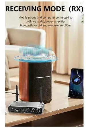 Aomoproing LY18 HIFI Lossless Bluetooth Receiver Long Distance Bluetooth Adapter 5.4 Adapter Audio Wireless Receiver 6 in 1 Aomoproing LY18 HIFI Lossless Bluetooth Receiver Long Distance Bluetooth Adapter 5.4 Adapter Audio Wireless Receiver 6 in 1