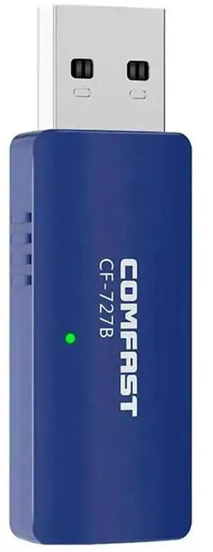 Aomoproing Dual Band 1200m USB Computer Transmitter Receiver, Bluetooth-compatible WiFi Two In One Wireless Network Card