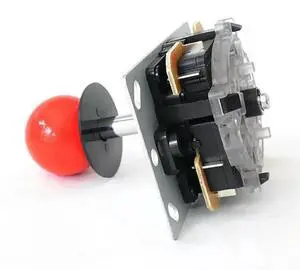 Aomoproing 2X Arcade Joystick Controller Joystick Joystick With Circuit Board 5P Pin Without Light Joystick Game Console Handle D