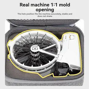 Aomoproing For Flip Single Machine Bag Mini Vlog Aerial Camera Protection Box Outdoor Handheld Hard Shell Bag