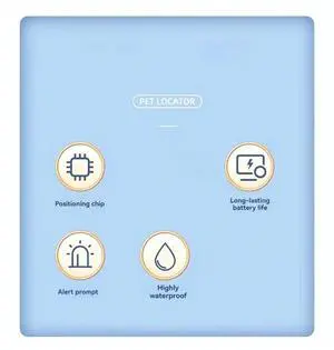 Aomoproing 2X Dog Tracker Pet Tracker-Dog Tracking Collar IP65 Works With Any Collar (Android & IOS Universal) Cat Version Aomoproing 2X Dog Tracker Pet Tracker-Dog Tracking Collar IP65 Works With Any Collar (Android & IOS Universal) Cat Version