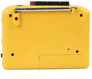 Aomoproing Loudspeaker Support Portable AM/FM Radio Cassette Music Tape Player Broadcast Radio Tape Recorder With 3.5Mm Headphone Jac