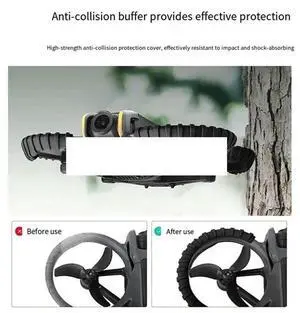 Aomoproing For Avata 2 Propeller Guard Protector,Anti-Collision Prop Bumper Silicone Protective Cover Ring