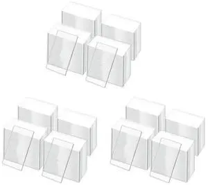 Aomoproing 150Pcs Clear Acrylic Table Place Card Wedding Rectangle Seating Cards Names Tag Birthday Party DIY Decoration