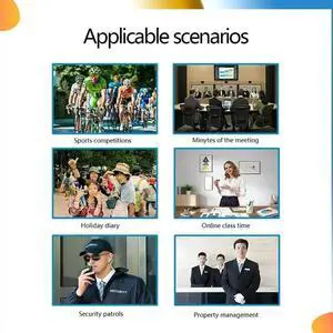 Aomoproing Law Enforcement Recorder Mini DV 1080P High Definition Infrared Sports Camera Outdoor Mobile Mini Camera