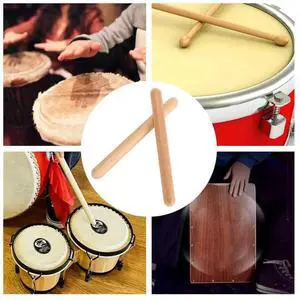Aomoproing 6 Pairs Wood Claves Musical Percussion Instrument Rhythm Sticks Percussion Rhythm Sticks Children Musical Toy Rich