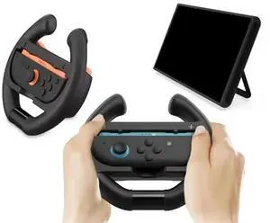 Aomoproing Steering Racing Wheel Controller Grip Simple Racing Steering Wheel Handle Steering Wheel Handle Grip