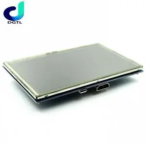 Aomoproing for Raspberry Pi 5inch A+/B+/2B LCD Touch Screen HDMI Standard Display with 800 x 480 HD Resolution