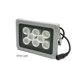 Aomoproing Small Outdoor Dc12 Monitoring LED Night Vision Light White Light 10w Lighting Waterproof Road Gate Light