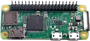 Raspberry Pi Zero WH, WiFi/Bluetooth 4.1, Bluetooth Low Energy, HAT Compatible 40-pin Header, CSI Camera Connector, USRT, SPI, I2C, with headers