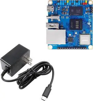 Orange Pi Zero 3 1GB LPDDR4 Allwinner H618 4-Core 64 Bit Single Board Computer, Support WiFi 5.0/Bluetooth 5.0, Development Board Run Linux/Debian/Ubuntu/Android (1GB+Power Supply)
