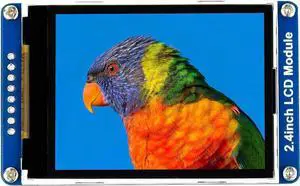 Waveshare 2.4inch LCD Display Module with 65K RGB Colors 240×320 Resolution SPI Interface