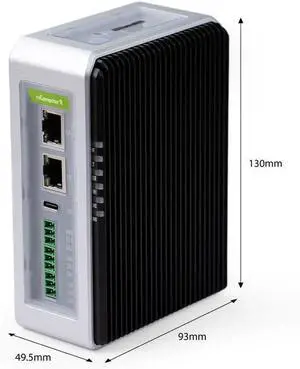 seeed studio Gateway-reComputer R1000, Raspberry Pi IoT Controller, Edge IoT Controller, CM4-Powered, AI Capable, 4GB RAM, 32GB eMMC