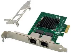 FOR BCM5720 PCIE X1 Gigabit Ethernet Network Card Dual Port Server Network Adapter Card Compatible with WOL PXE VLAN FOR BCM5720 PCIE X1 Gigabit Ethernet Network Card Dual Port Server Network Adapter Card Compatible with WOL PXE VLAN