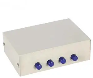 FOR 4 Port DB9 RS232 Switch Serial COM Device Console Printer Sharing Selector Controller 232-4