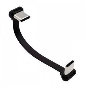 Aomoproing USB-C Type C to USB-C Ultra Slim Flat Power USB2.0 Data Cable Angled Connector 65W Fast Charge for Laptop Tablet Phone Aomoproing USB-C Type C to USB-C Ultra Slim Flat Power USB2.0 Data Cable Angled Connector 65W Fast Charge for Laptop Tablet Phone