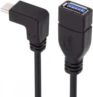 Aomoproing USB-C USB 3.1 Type-C Male to USB 3.0-A Female 10Gbps OTG Data Power Cable Up Down Angled Aomoproing USB-C USB 3.1 Type-C Male to USB 3.0-A Female 10Gbps OTG Data Power Cable Up Down Angled