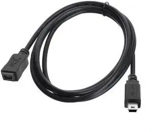 Aomoproing Mini USB Extension Cable, USB 2.0 Mini USB 5Pin Male to Female Power Charging Data Transfer Extension Cable for Dash Cam/GPS/Camera 4.92FT/1.5M Aomoproing Mini USB Extension Cable, USB 2.0 Mini USB 5Pin Male to Female Power Charging Data Transfer Extension Cable for Dash Cam/GPS/Camera 4.92FT/1.5M