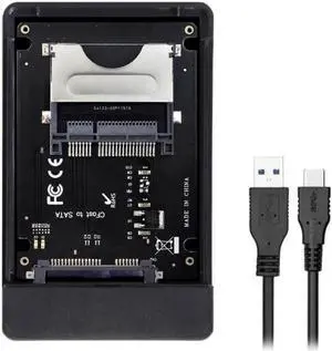 Aomoproing CFast to USB-C USB3.0 & SATA Card Adapter 2.5" Case SSD HDD CFast Card Reader for PC Laptop Aomoproing CFast to USB-C USB3.0 & SATA Card Adapter 2.5" Case SSD HDD CFast Card Reader for PC Laptop