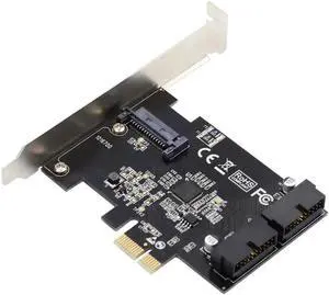 Aomoproing 5Gbps 19Pin 20Pin USB 3.0 Front Panel Header to PCI-E 1X Express Card VL805 Adapter for Desktop Computer Motherboard Aomoproing 5Gbps 19Pin 20Pin USB 3.0 Front Panel Header to PCI-E 1X Express Card VL805 Adapter for Desktop Computer Motherboard