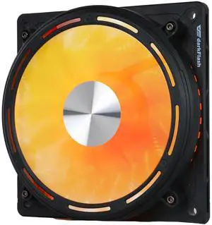darkFlash EXPLORE DE8 120mm PWM ARGB Case Fans 3-Pack - Normal Blade - High Airflow - Hydro Bearing - 5V ARGB Sync - Black darkFlash EXPLORE DE8 120mm PWM ARGB Case Fans 3-Pack - Normal Blade - High Airflow - Hydro Bearing - 5V ARGB Sync - Black