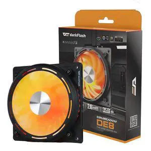 darkFlash EXPLORE DE8R 120mm Reverse Blade PWM ARGB Case Fans Triple Pack - Hydro Bearing - Motherboard ARGB Sync - Black darkFlash EXPLORE DE8R 120mm Reverse Blade PWM ARGB Case Fans Triple Pack - Hydro Bearing - Motherboard ARGB Sync - Black