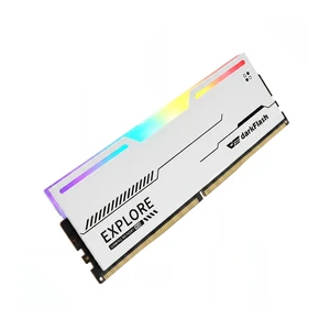 darkFlash Explore 8GB DDR4 3600MHz RGB Desktop Memory, CL18, XMP 2.0, 288-Pin UDIMM, White darkFlash Explore 8GB DDR4 3600MHz RGB Desktop Memory, CL18, XMP 2.0, 288-Pin UDIMM, White
