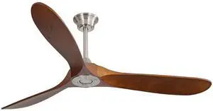 Sofucor Large Ceiling Fan No Light 60'' Reversible Modern Farmhouse Bedroom Ceiling Fans