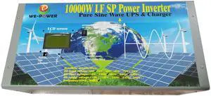 40000W Peak 10000W Power Inverter (5000W 110V Or 5000W 220V) Low Frequency Split Phase Pure Sine Wave Solar Converter 48V DC To 110V,220V AC 60Hz Frequency With UPS / Battery Charger / LCD Display