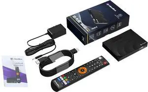 2025 Latest Model V3 Plus - 4GB RAM, 64GB Storage, 8K Support, Dual-Band WiFi, Backlit TV Light, Voice Remote